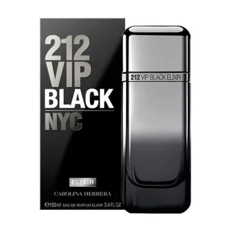 212 VIP Black Elixir 100ml - Carolina Herrera