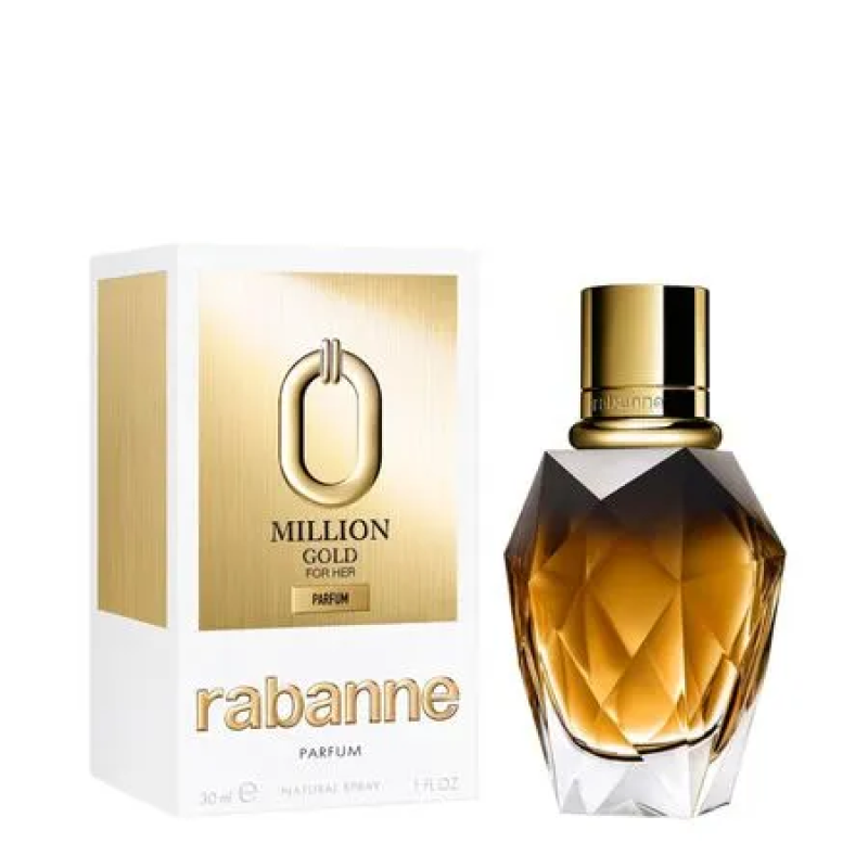 Million Gold For Her Rabanne Feminino Parfum 90ml